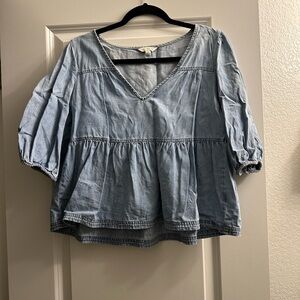 Denim Blouse